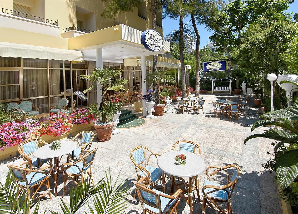 Hotel Cristina Riccione Esterno foto